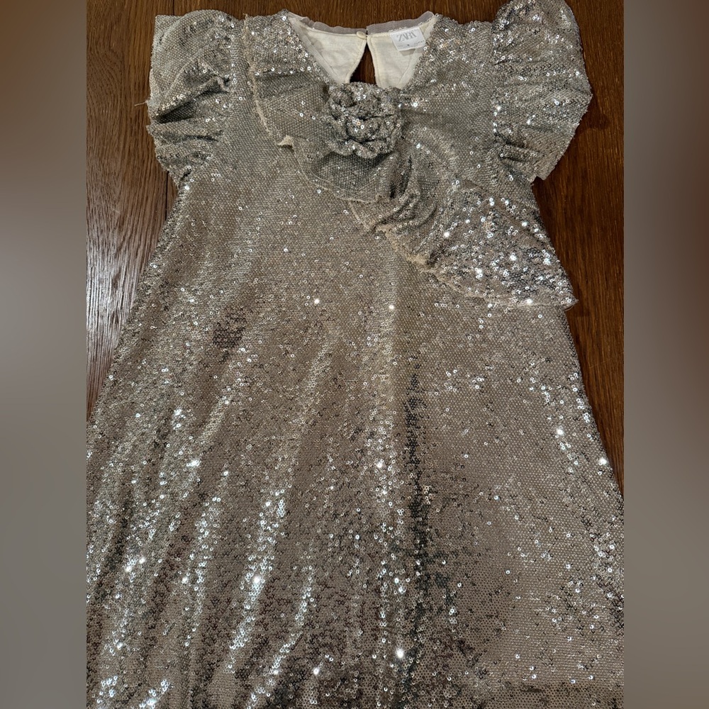 Zara sequin dress 9
